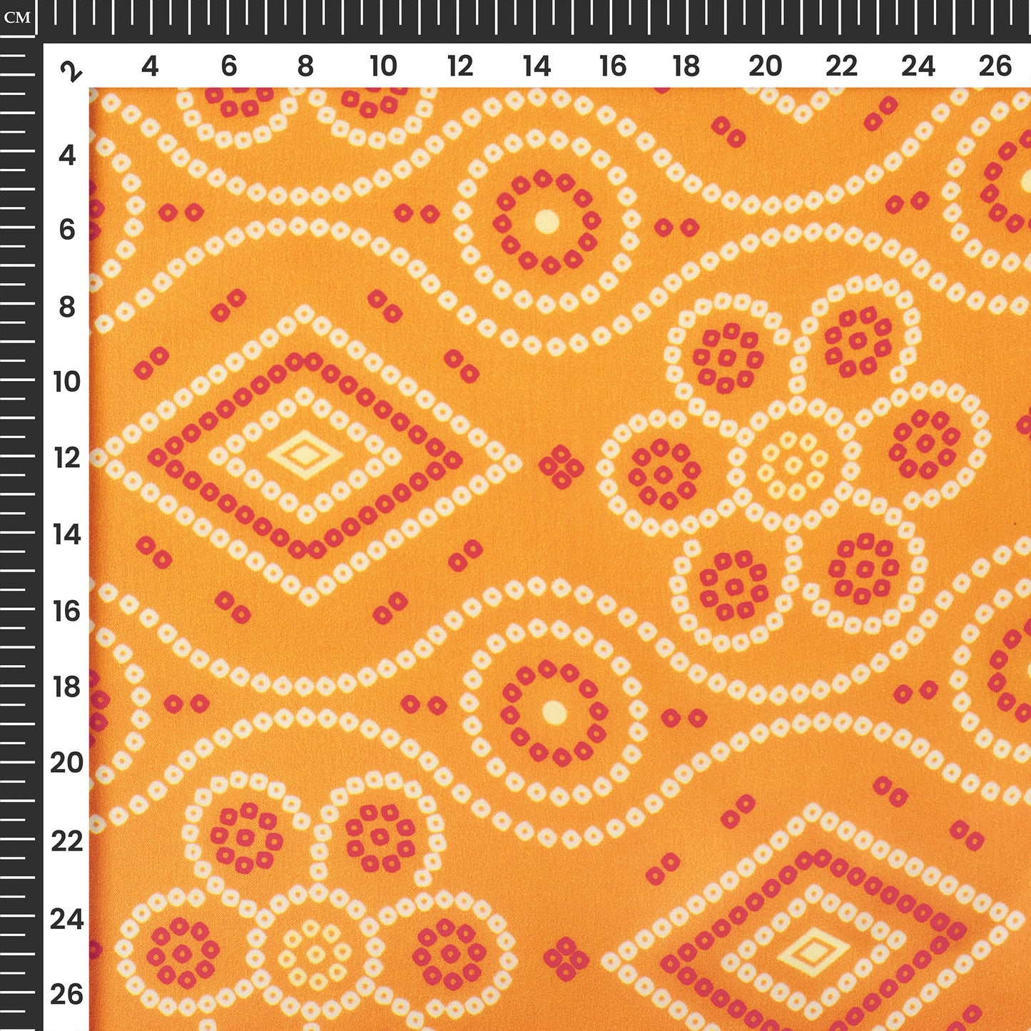 Designer Pick 2027 - Digital Print Georgette Satin Fabric | Statement Kurti Fabric