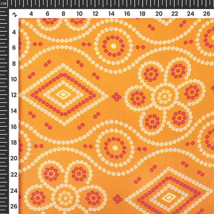 Designer Pick 2027 - Digital Print Georgette Satin Fabric | Statement Kurti Fabric