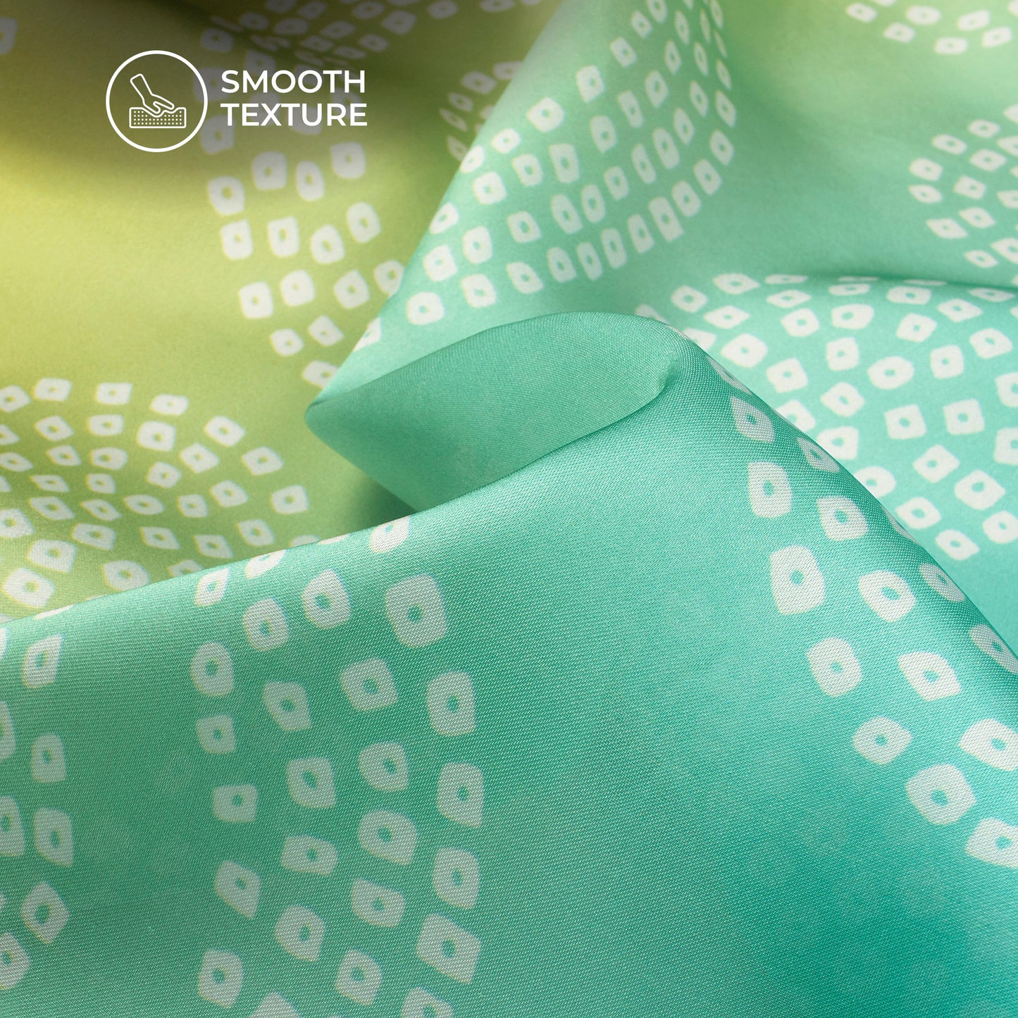 Dream Palette Collection - Digital Print Georgette Satin Fabric | Luxury Flow Fabric