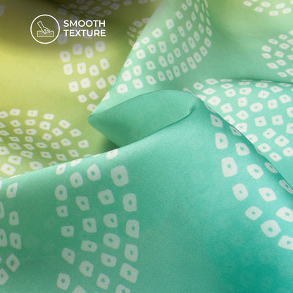 Dream Palette Collection - Digital Print Georgette Satin Fabric | Luxury Flow Fabric