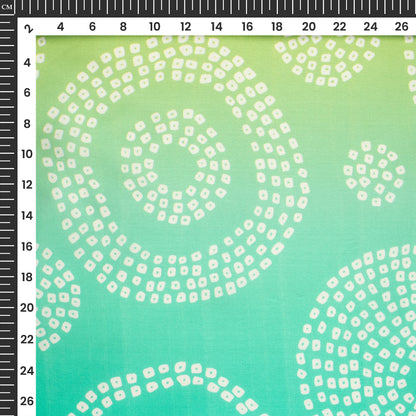 Dream Palette Collection - Digital Print Georgette Satin Fabric | Luxury Flow Fabric