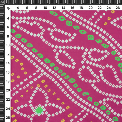 Festive Glam Edit – Digital Print Georgette Satin Fabric | Premium Ethnic Wear Fabric