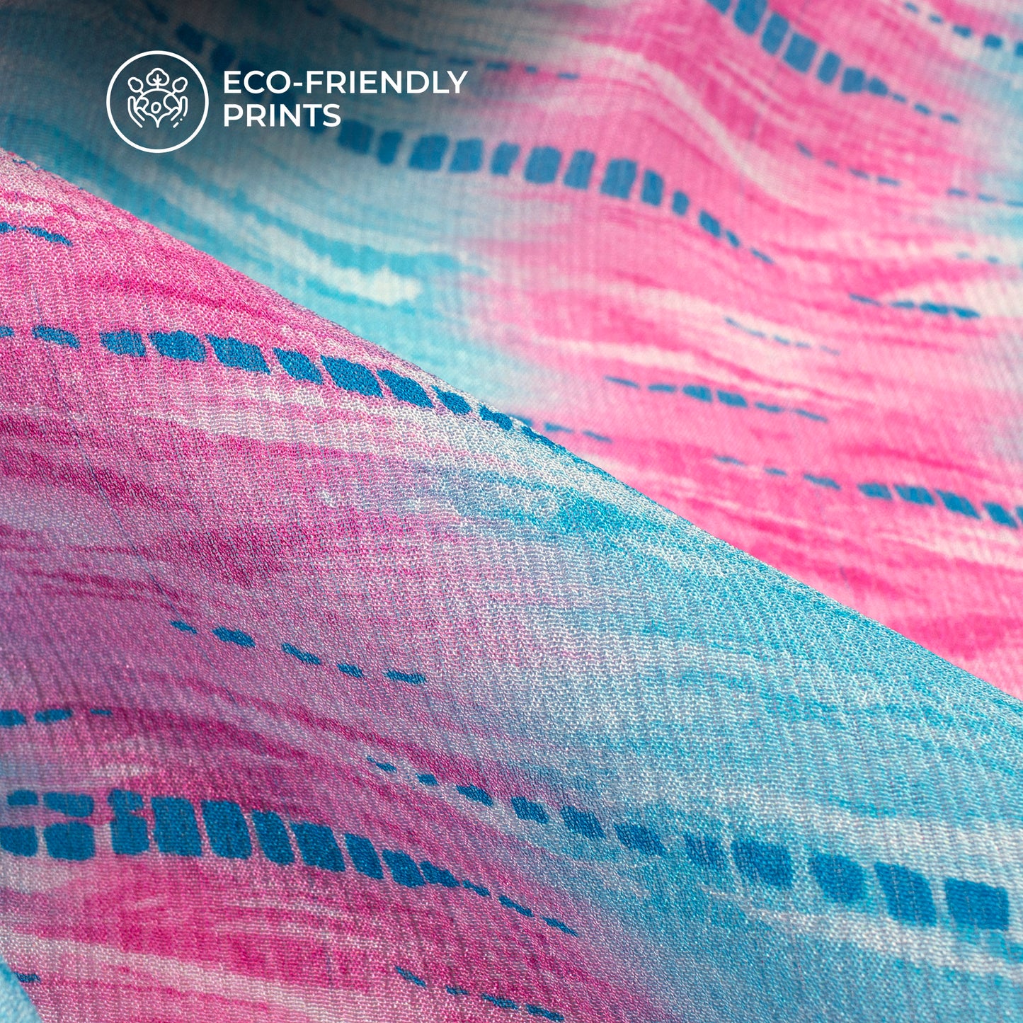 Youth Trend Collection Digital Print Viscose Chinnon Chiffon Fabric