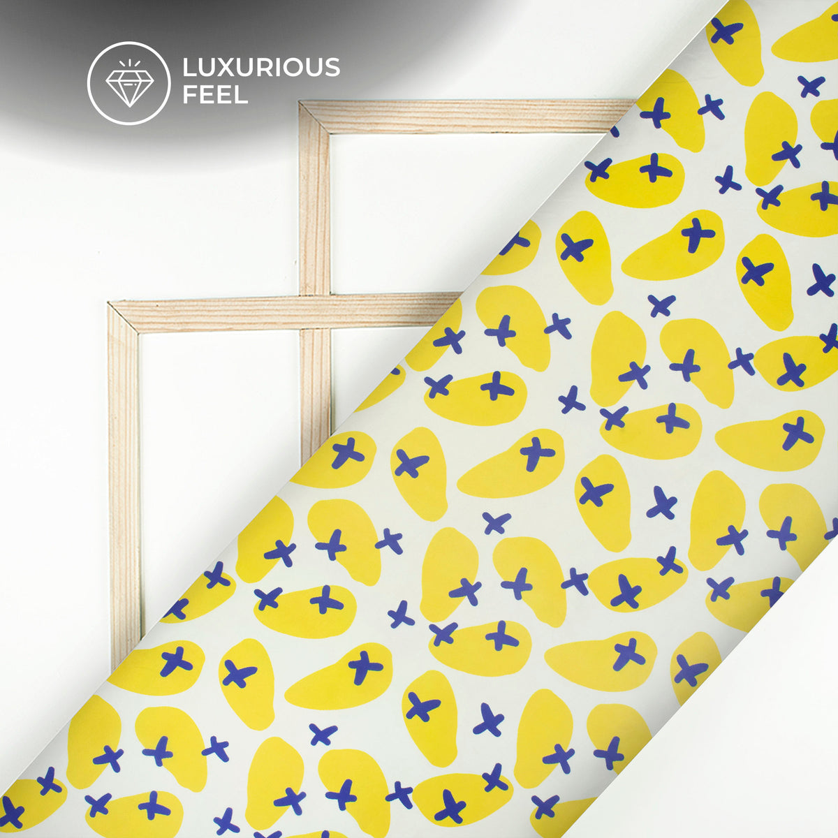 Butterfly Bloom Mini Digital Print Imported Satin Fabric