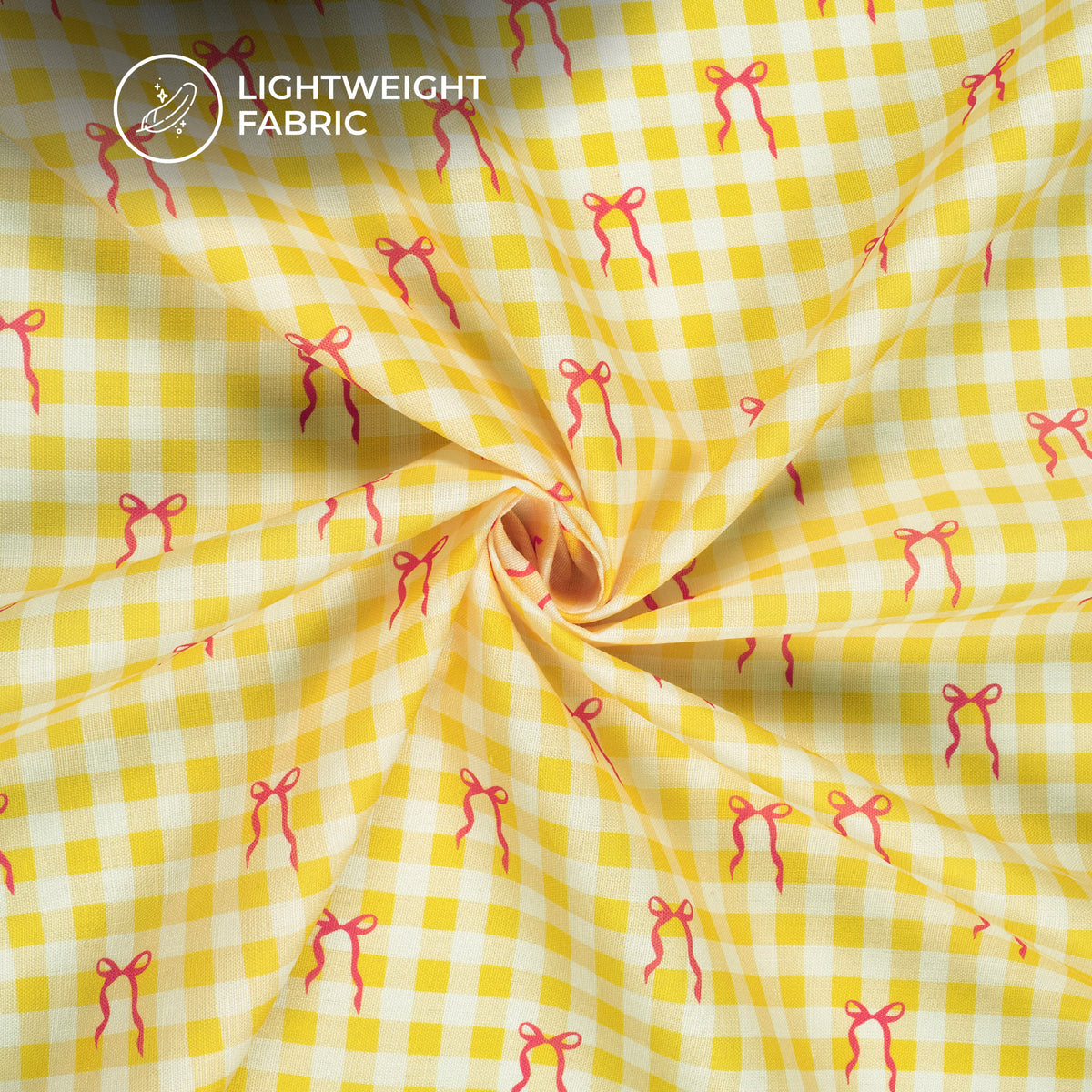 Bright And Playful Fashion Digital Print Poly Linen Slub Fabric