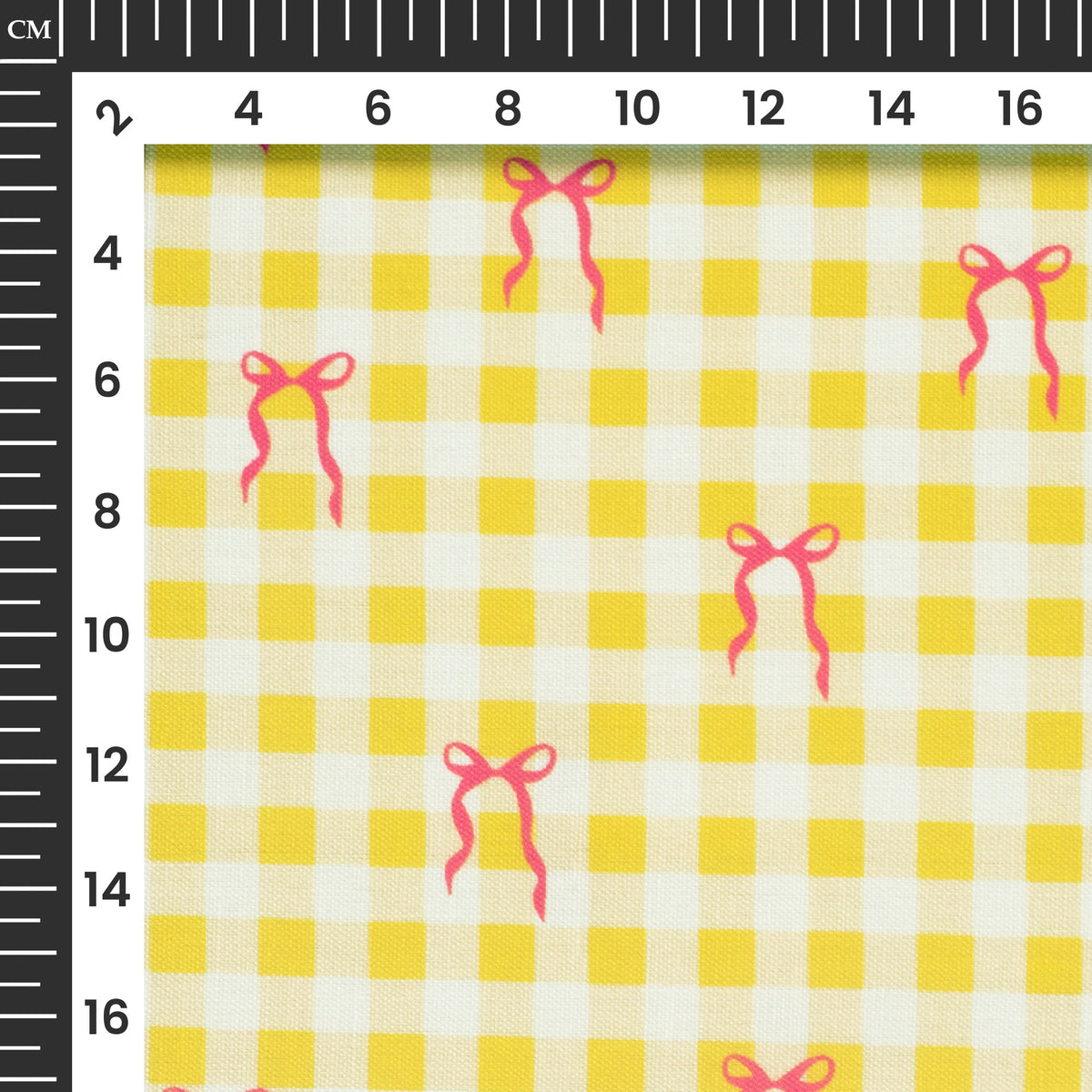 Bright And Playful Fashion Digital Print Poly Linen Slub Fabric