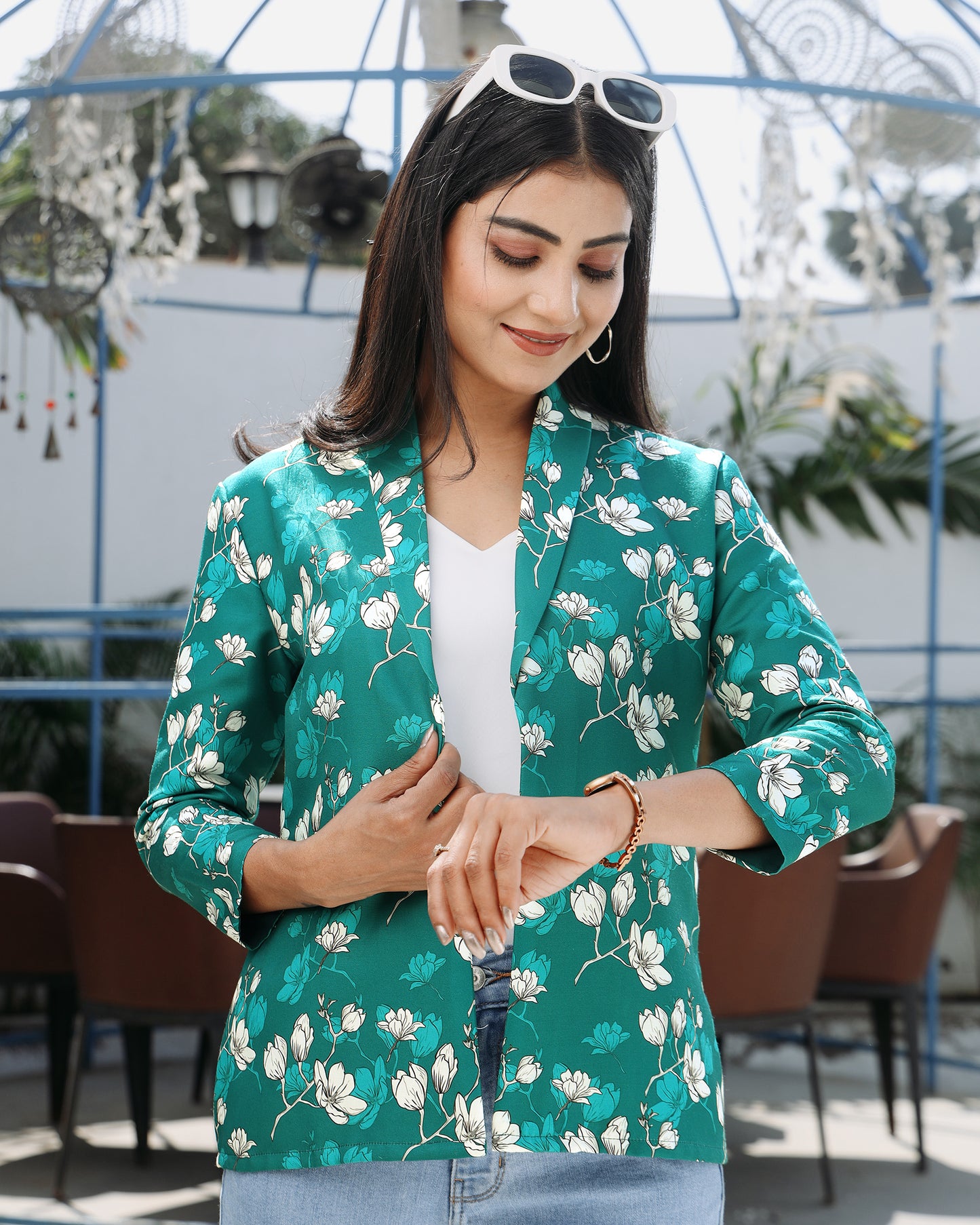 Style Your Work With Workplace Bloom Floral Jacket