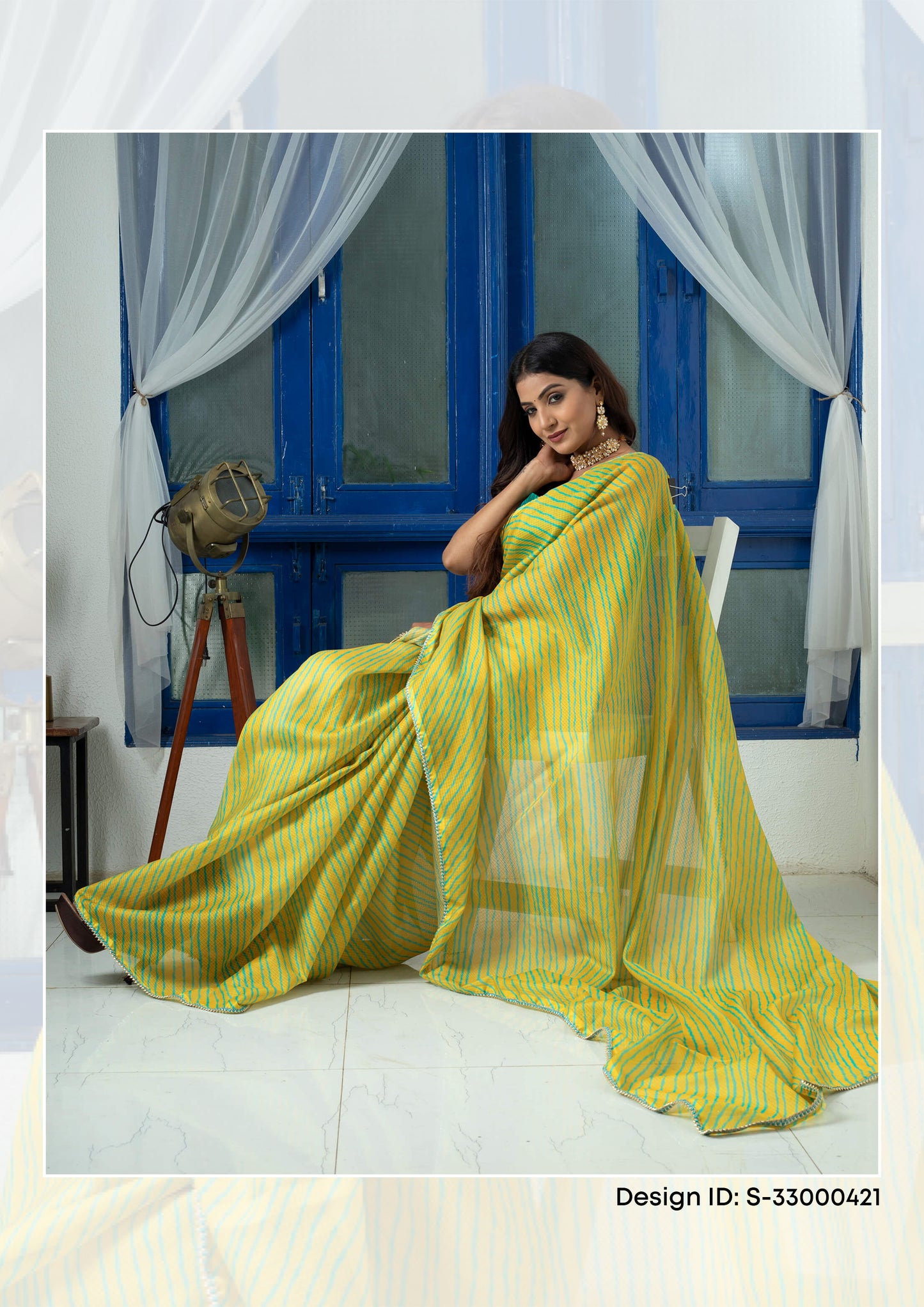 Premium Kota Doria Sarees Catalogue For Wholesale