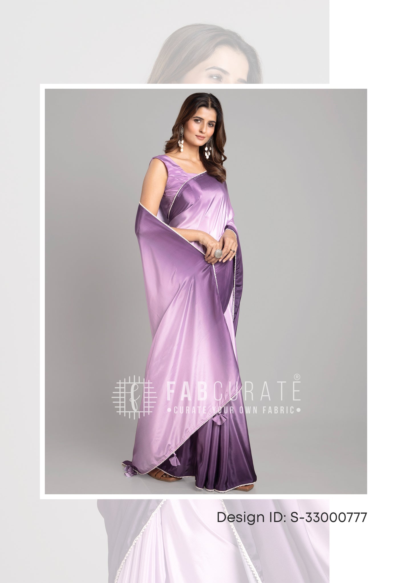 Soft Ombre Saree Catalogue For Wholesale Set of 5 Sarees