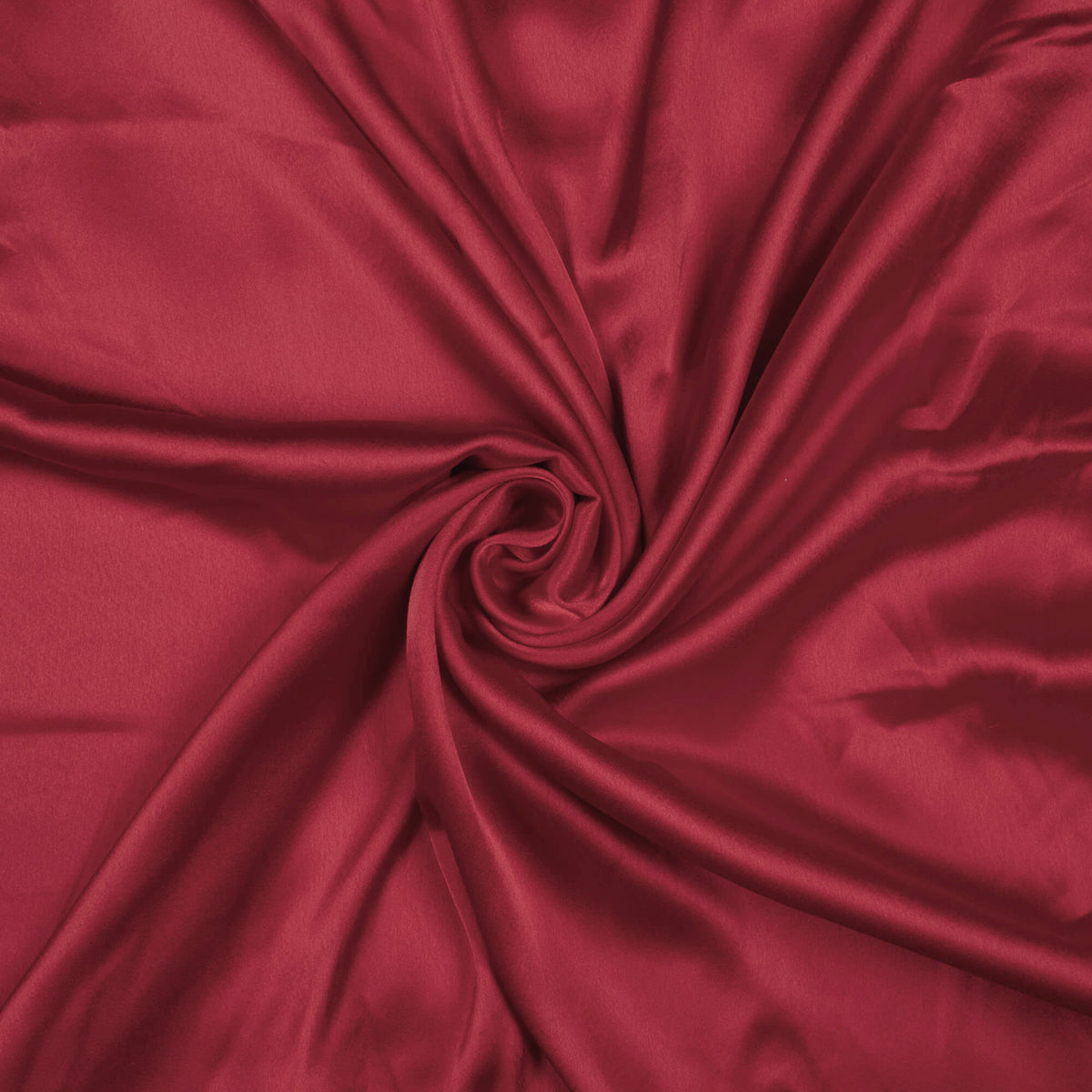 Chilli Red Plain Japan Satin Fabric