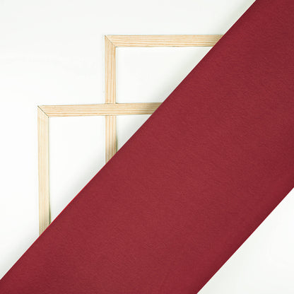 Chilli Red Plain Japan Satin Fabric