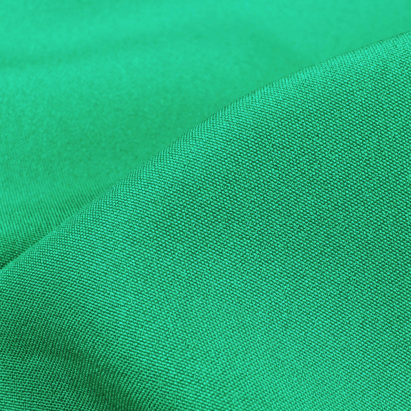 Aqua Green Plain Butter Crepe Fabric