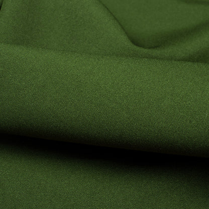 Seaweed Green Plain Butter Crepe Fabric