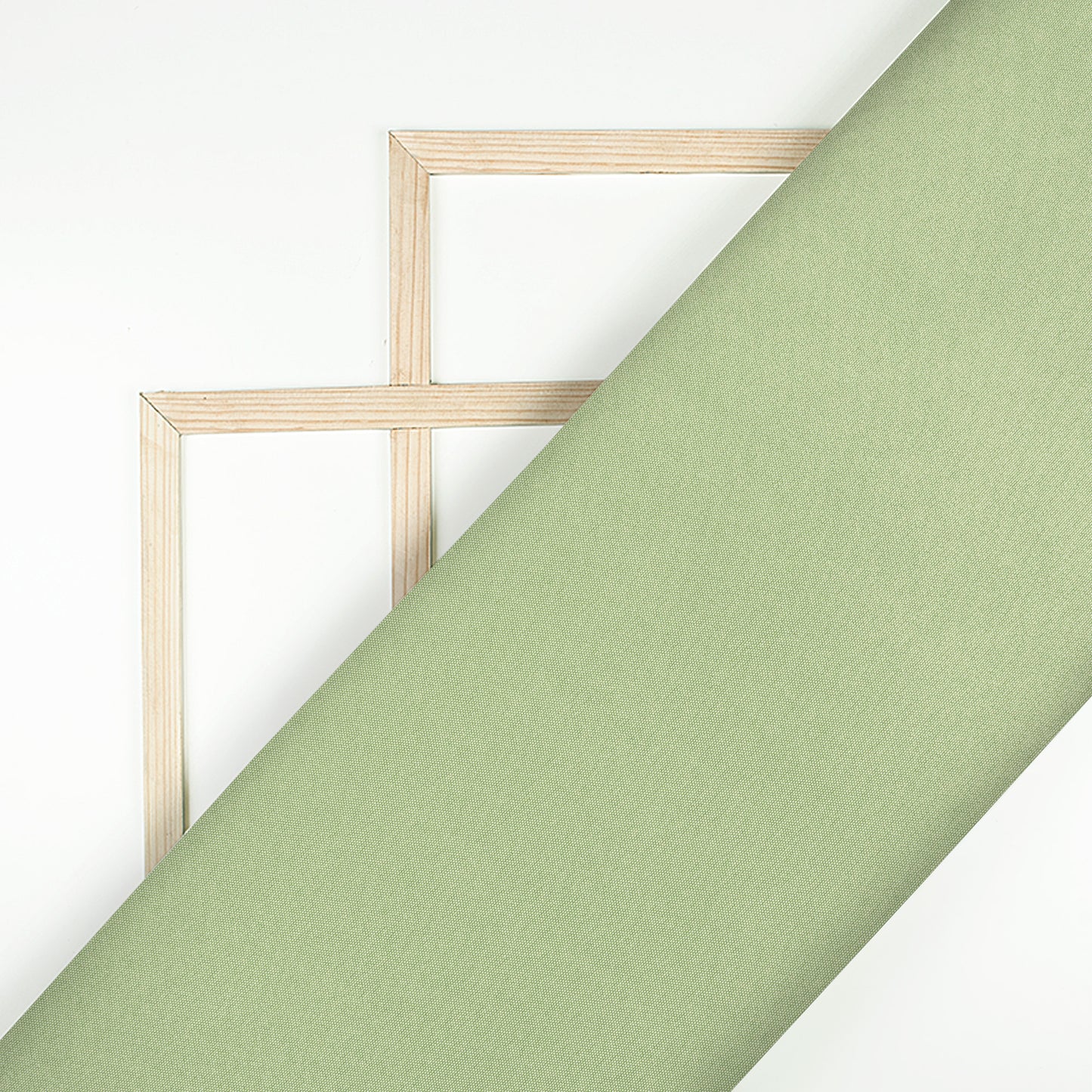 Aqua Pearl Green Plain Butter Crepe Fabric