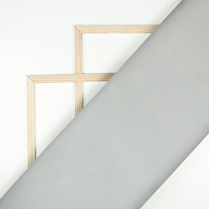Gray Slate Plain Butter Crepe Fabric