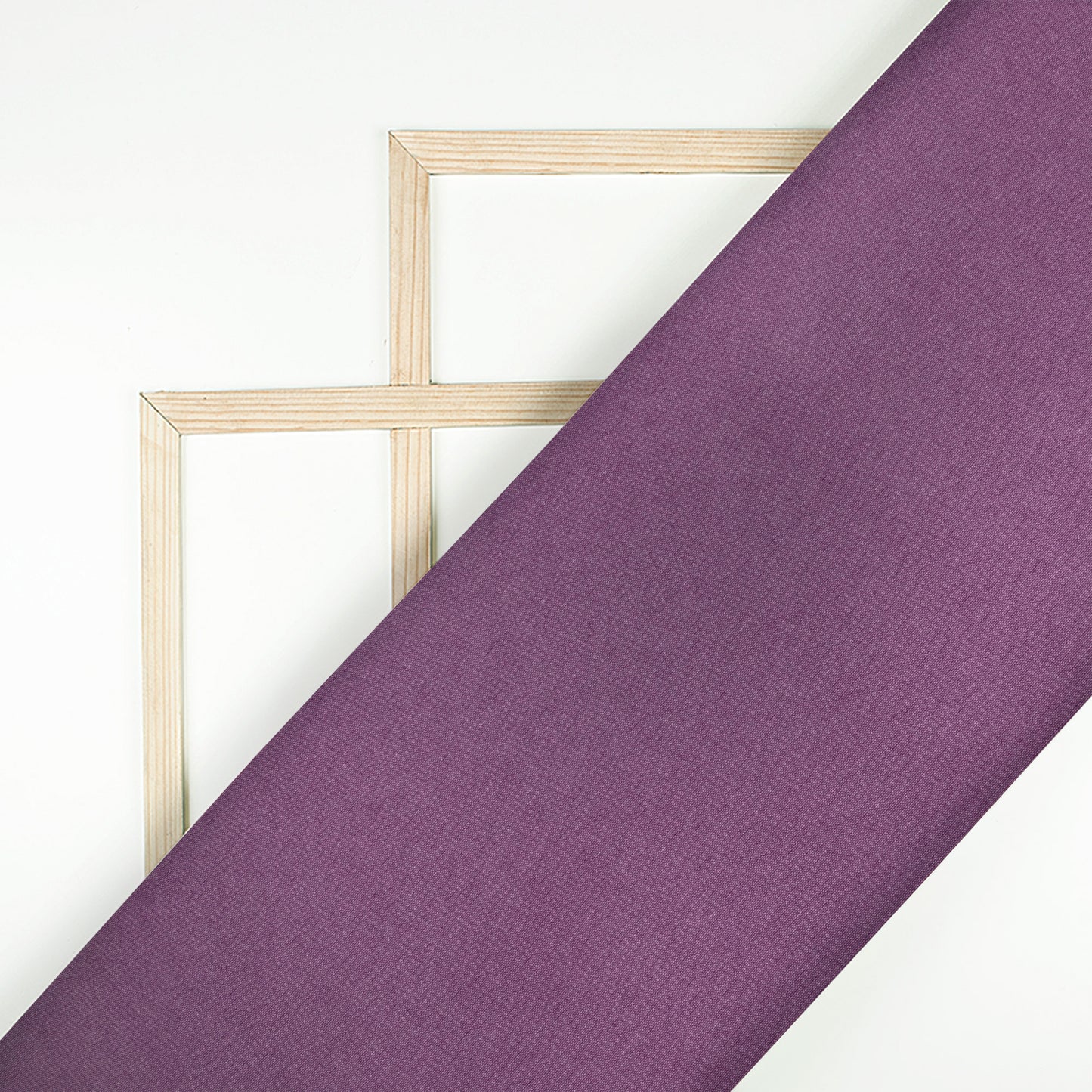 Wine Purple Plain Butter Crepe Fabric