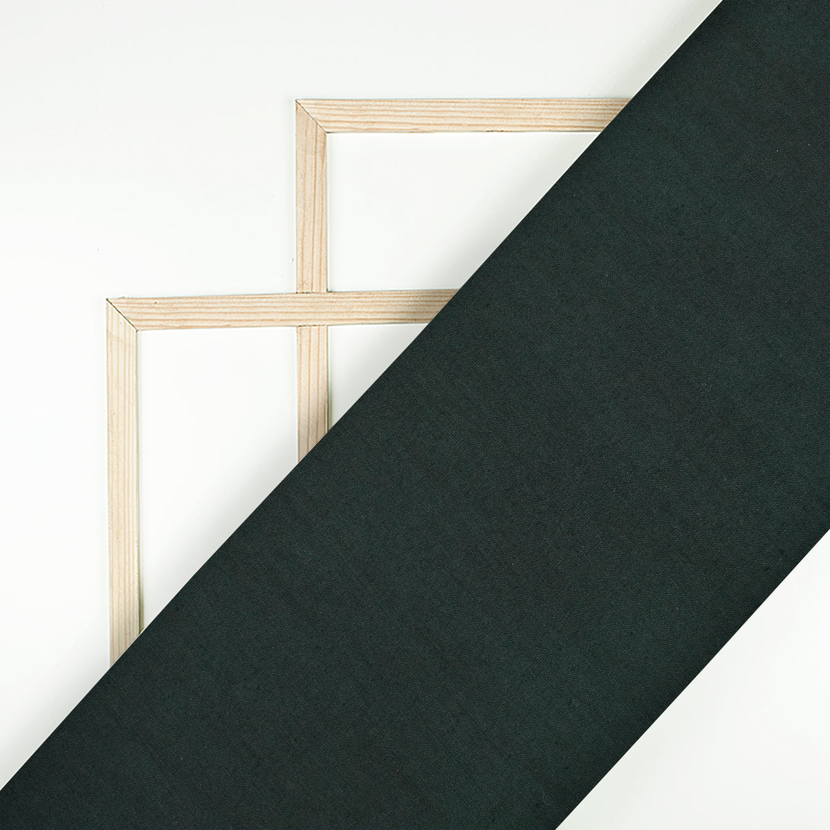 Dark Green Plain Cotton Cambric Fabric