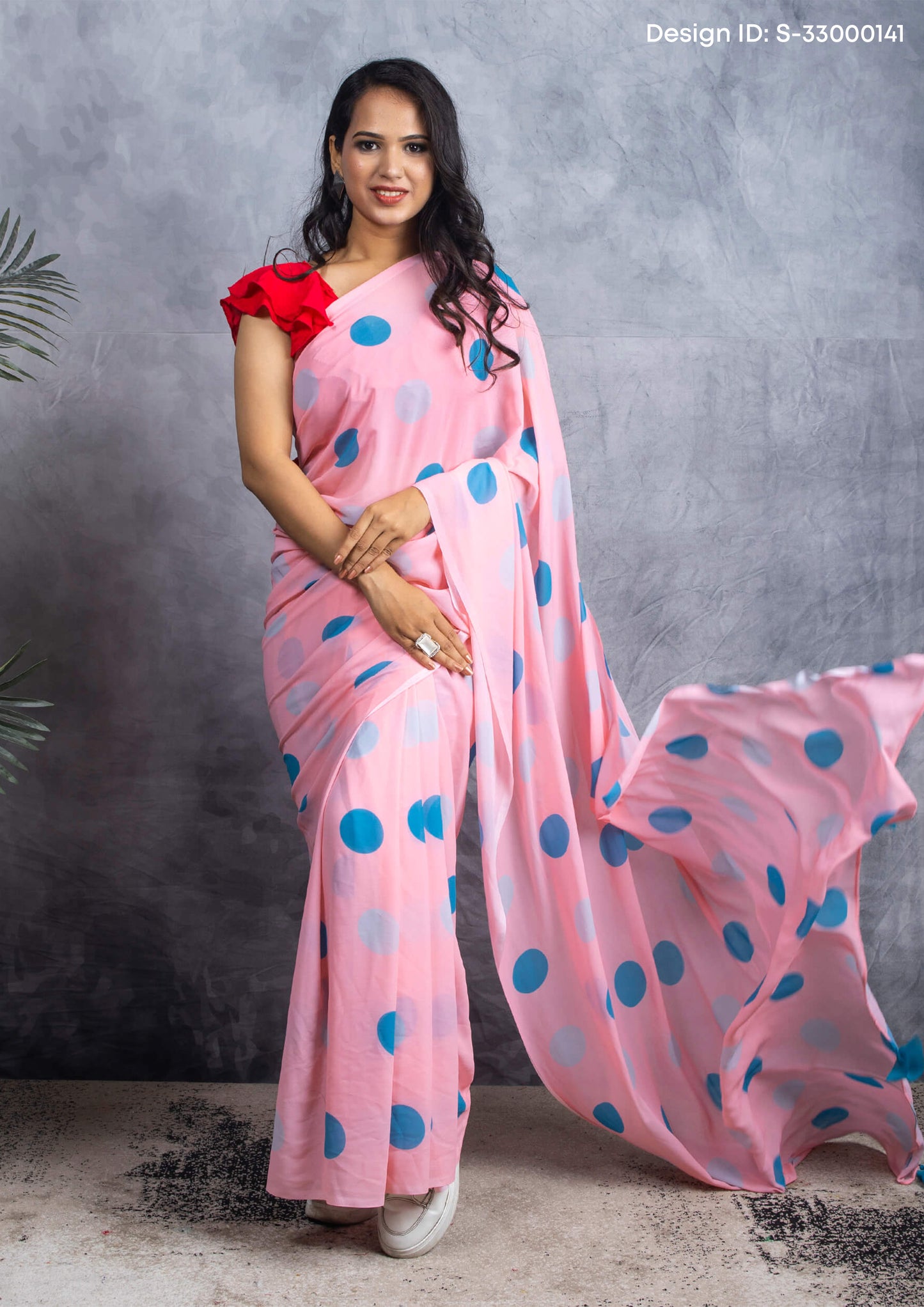 Flowing Georgette Elegance Saree Catalogue For Wholesale