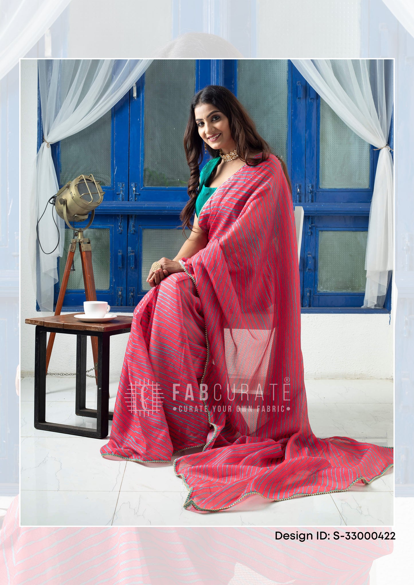 Premium Kota Doria Sarees Catalogue For Wholesale