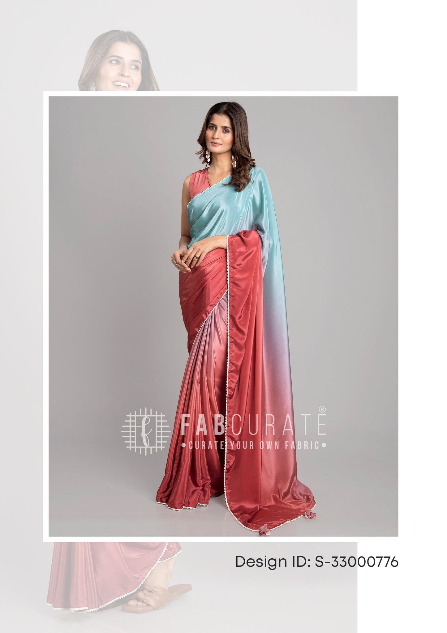 Soft Ombre Saree Catalogue For Wholesale Set of 5 Sarees