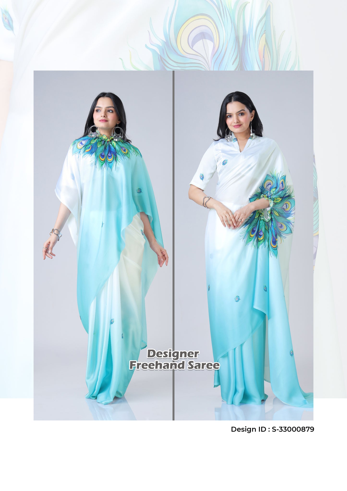 Viral Freehand Saree Catalogue Set Of 5 Saree