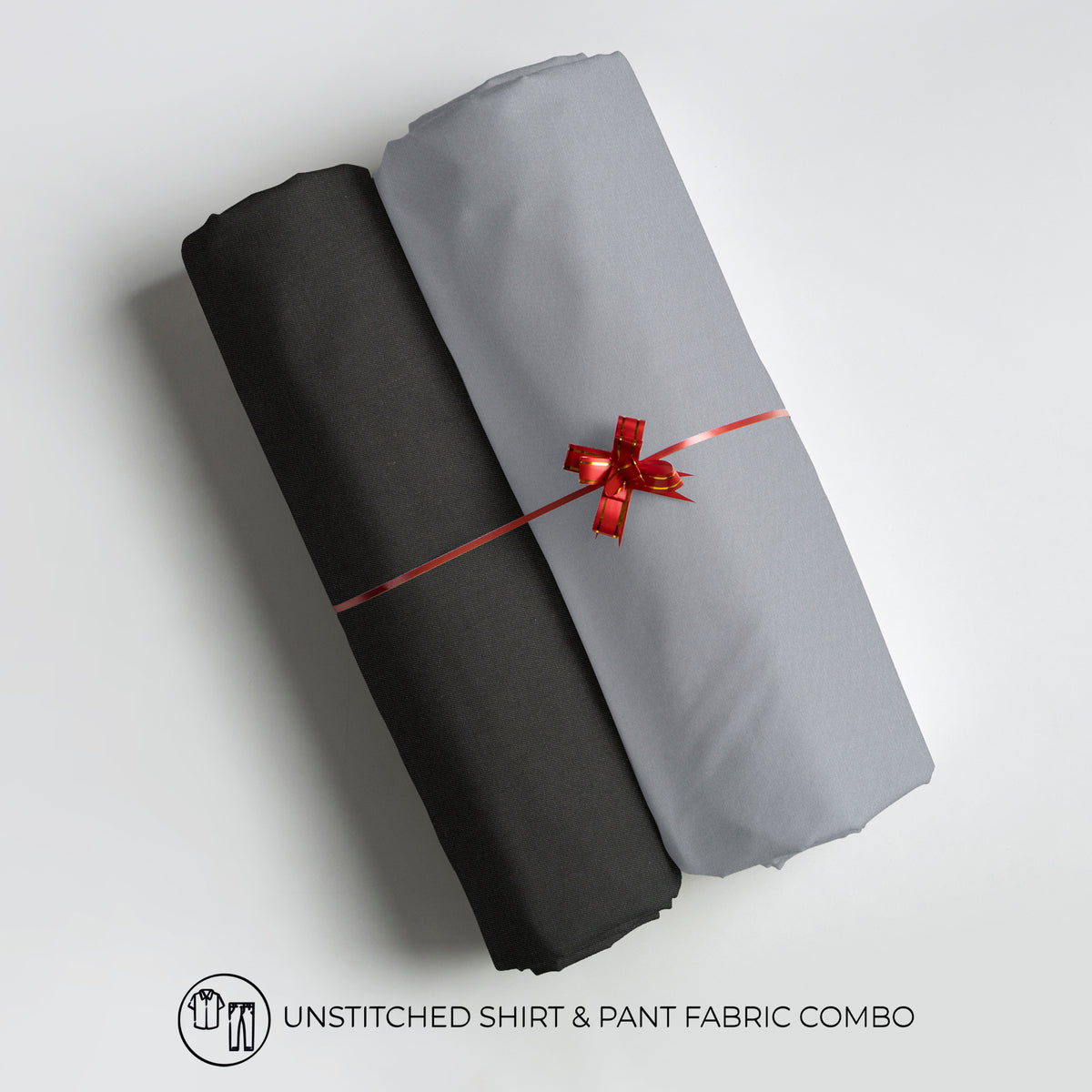 Men's Unstitched Shirt and Pant Fabric Combo in Gifting Case