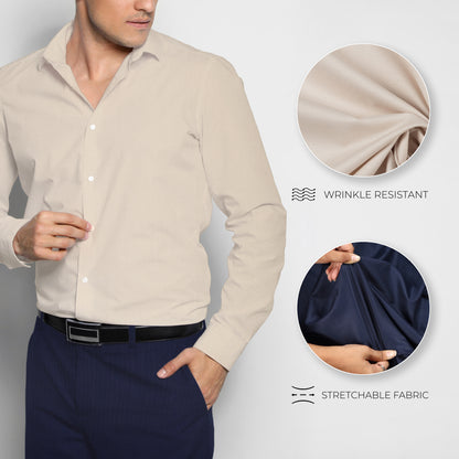 Men's Unstitched Shirt and Pant Fabric Combo in Gifting Case