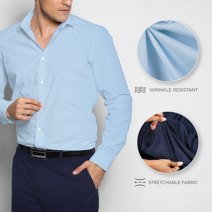 Men's Unstitched Shirt and Pant Fabric Combo in Gifting Case