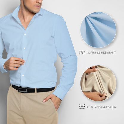 Men's Unstitched Shirt and Pant Fabric Combo in Gifting Case
