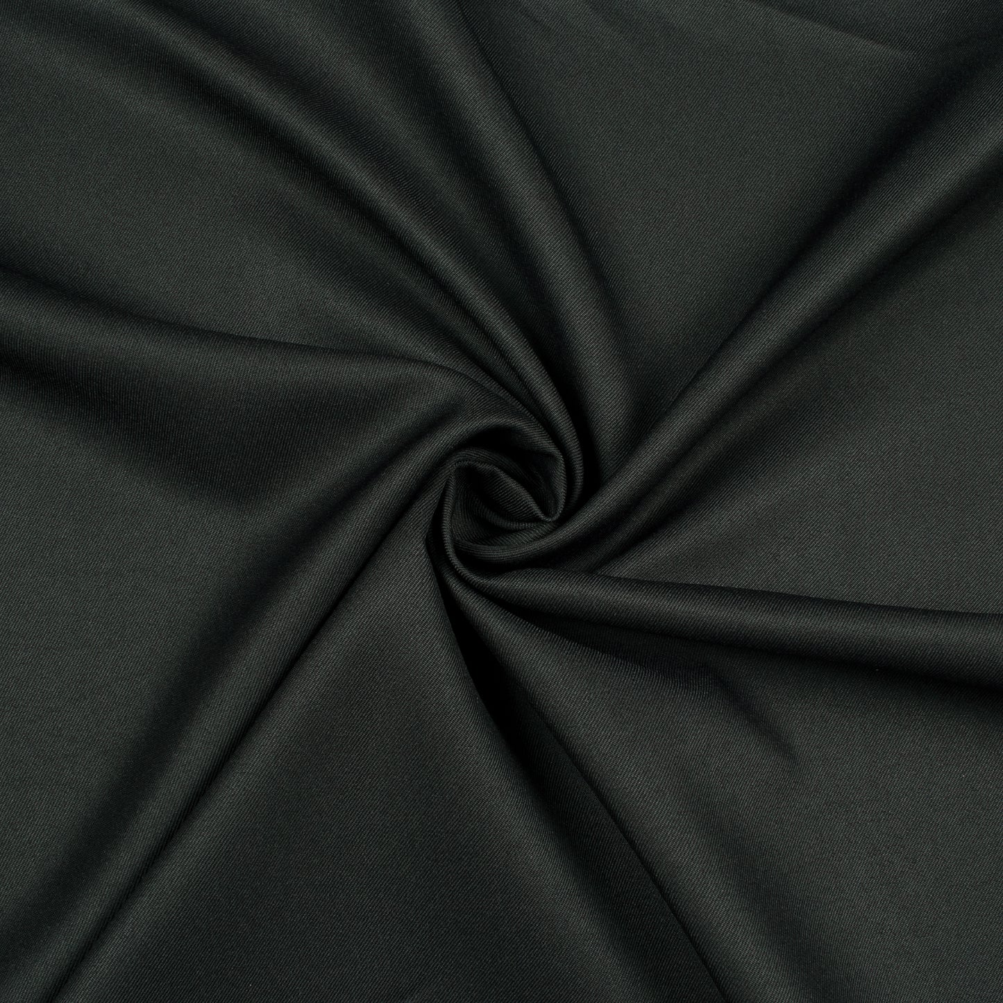 Black Plain Suiting Fabric (Width 58 Inches)