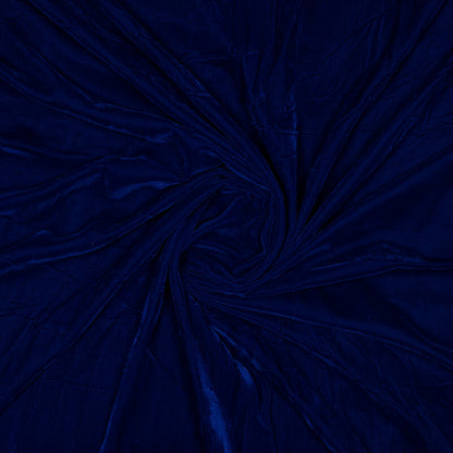 Royal Blue Plain Export Quality Micro Velvet Fabric