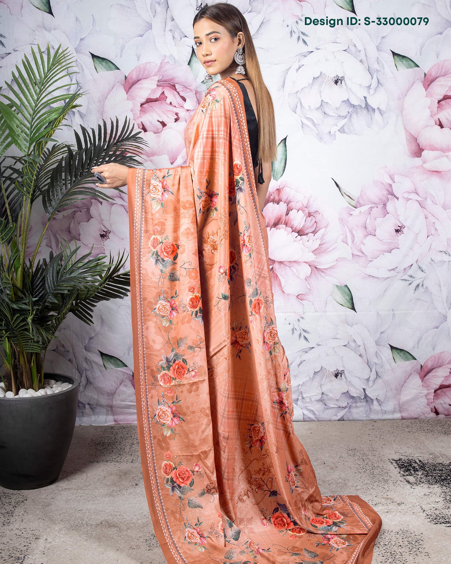 Silky Crepe Elegance Saree Catalogue For Wholesale