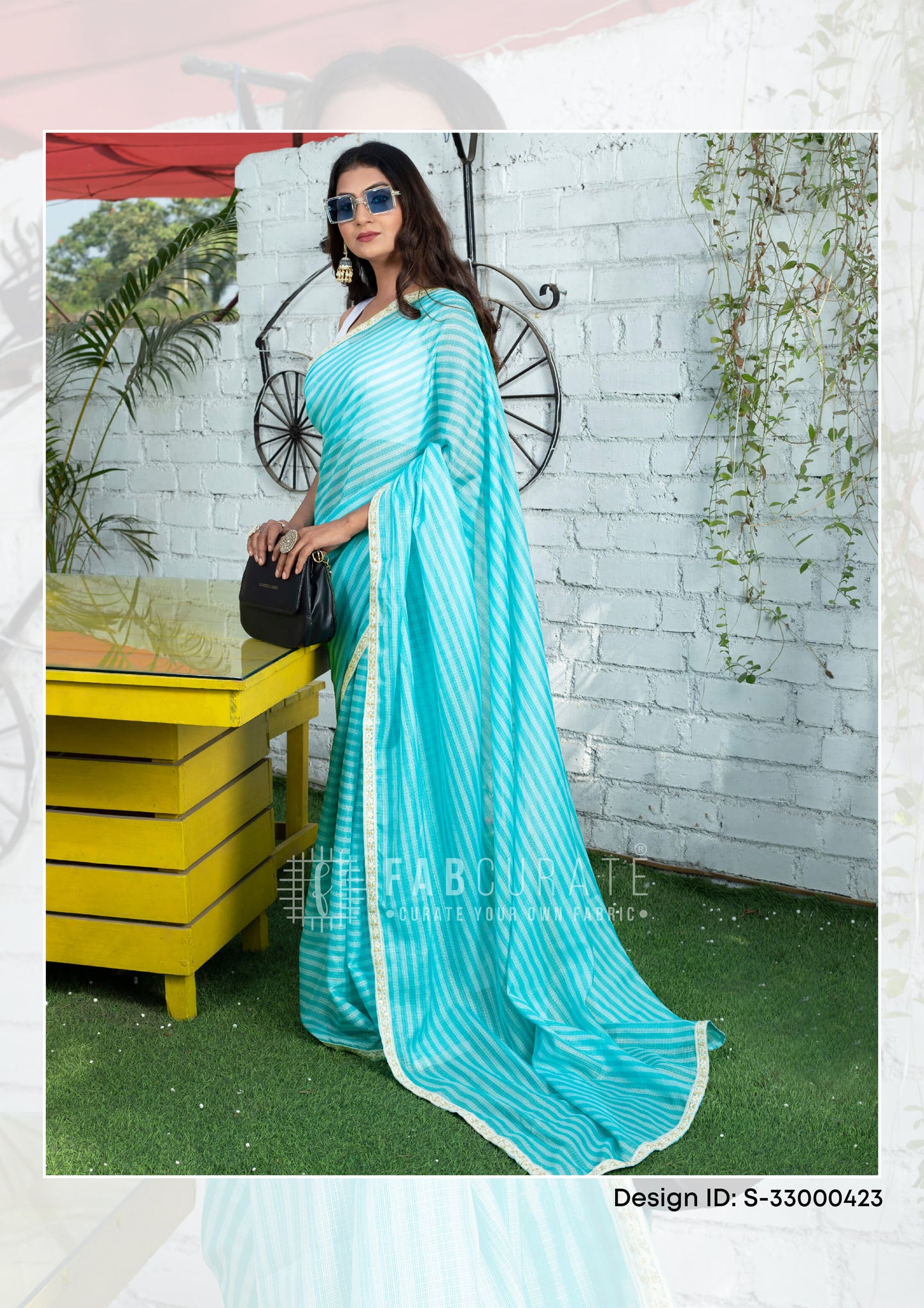 Premium Kota Doria Sarees Catalogue For Wholesale