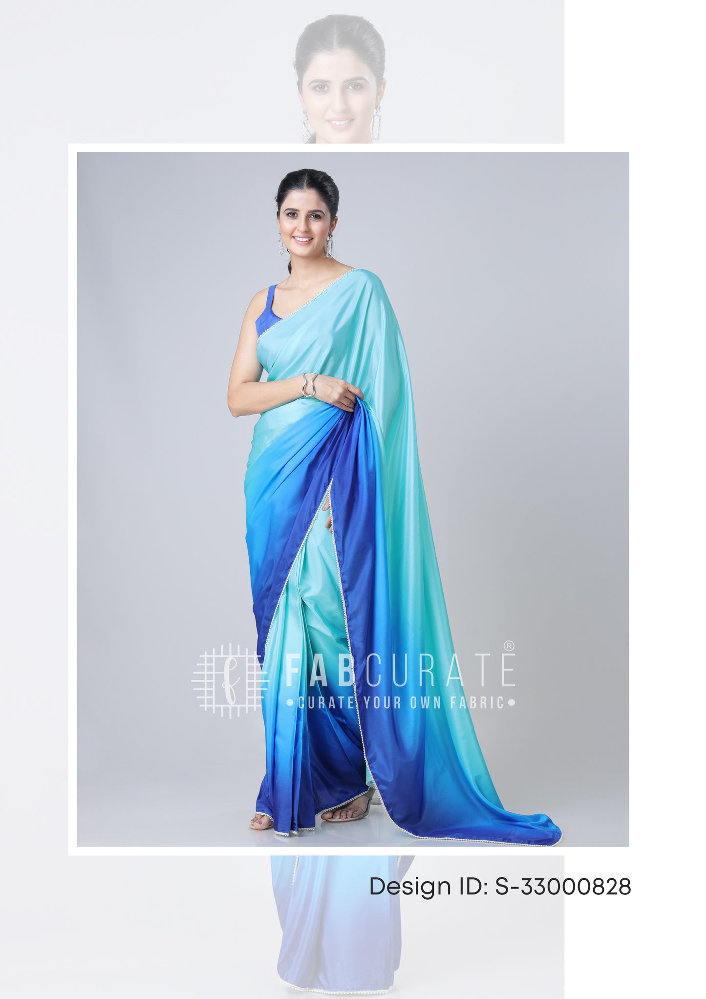 Soft Ombre Saree Catalogue For Wholesale Set of 5 Sarees