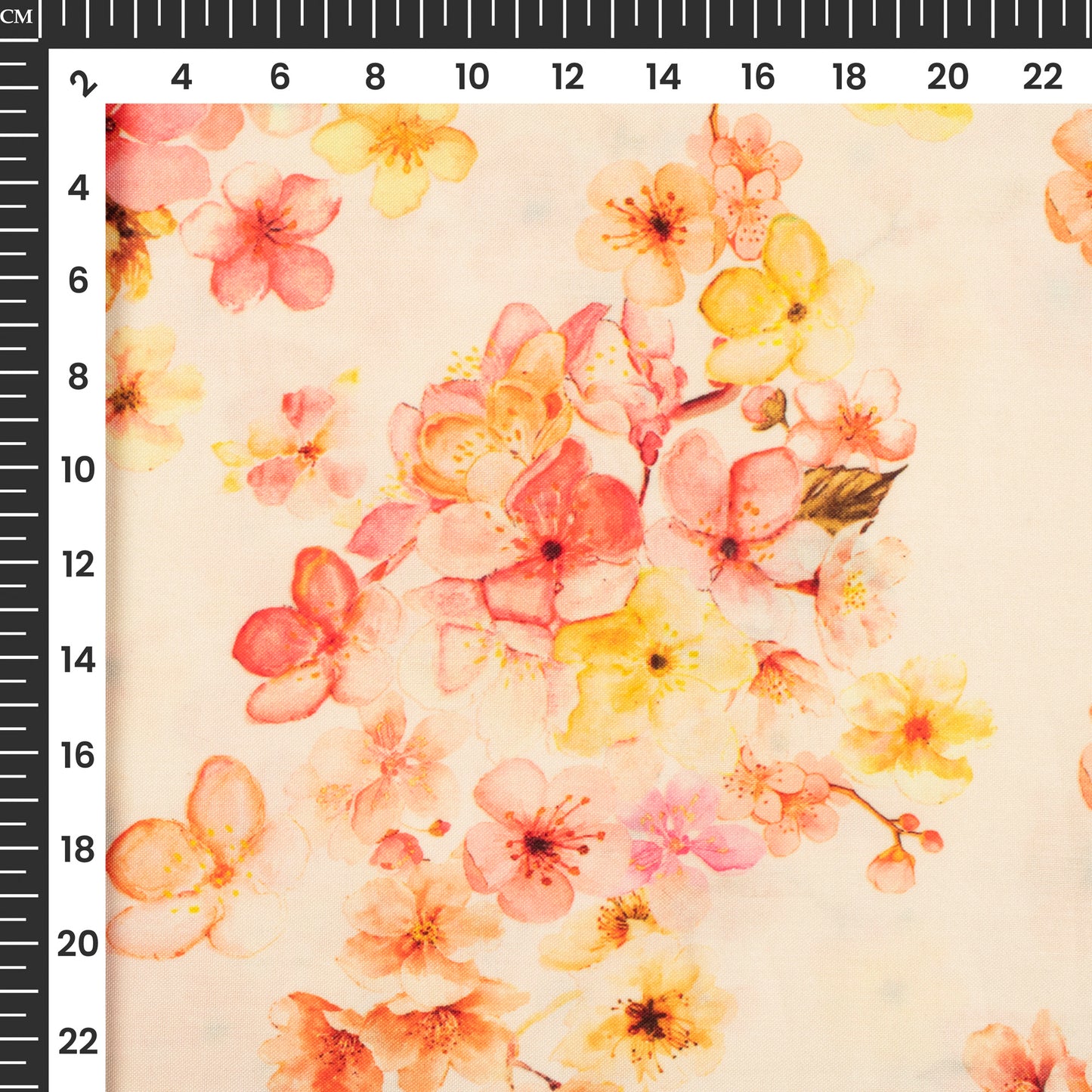 Stylish Floral Digital Print Rayon Fabric