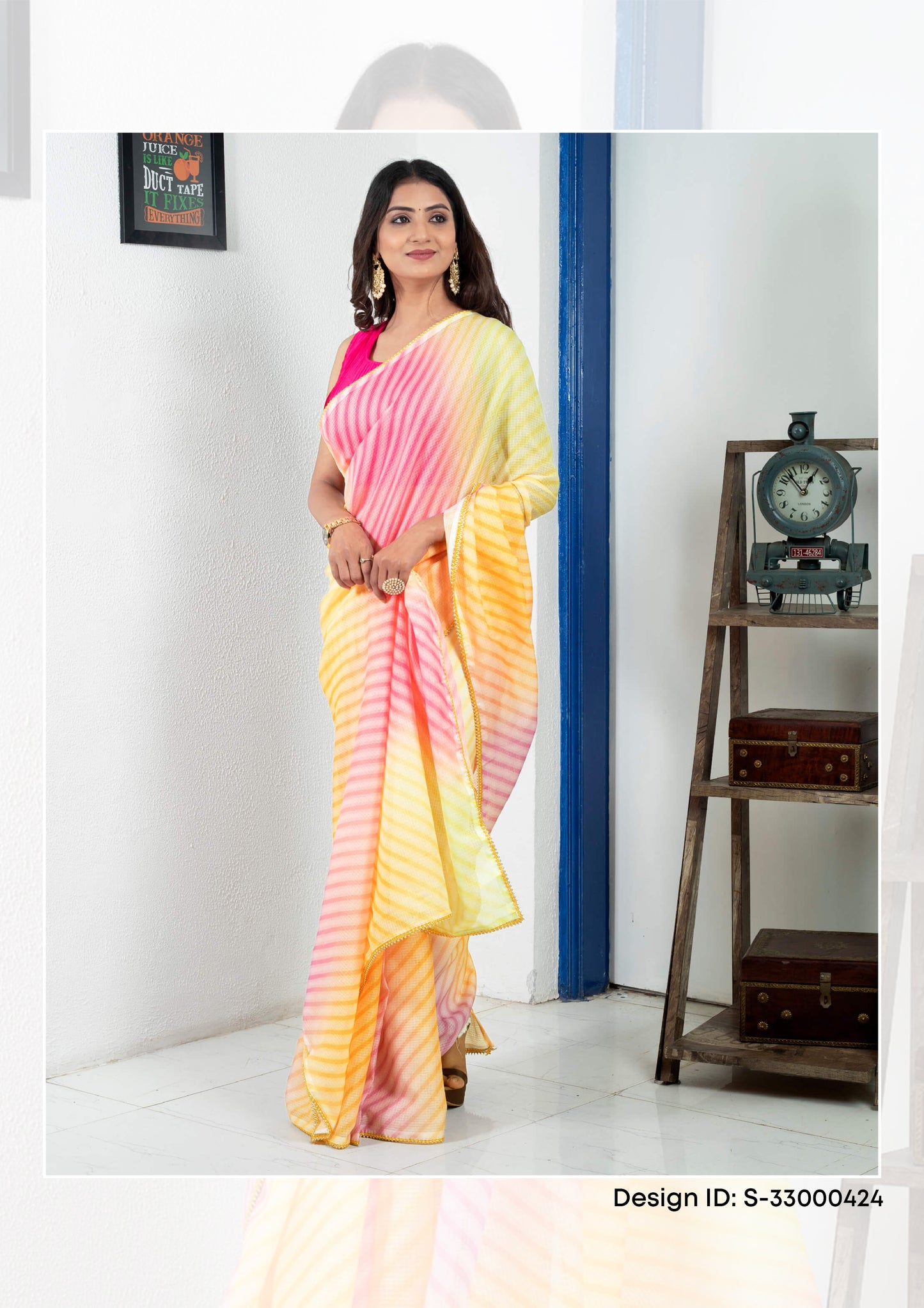 Premium Kota Doria Sarees Catalogue For Wholesale
