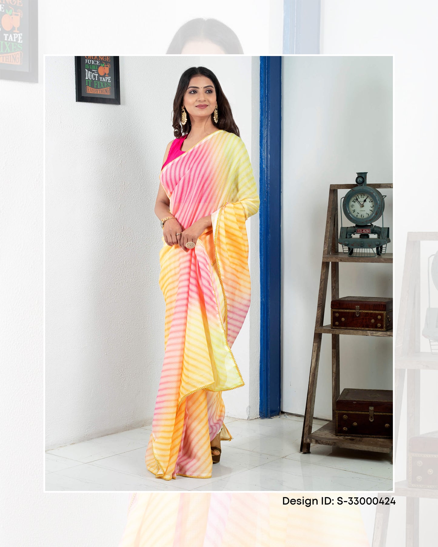 Premium Kota Doria Sarees Catalogue For Wholesale