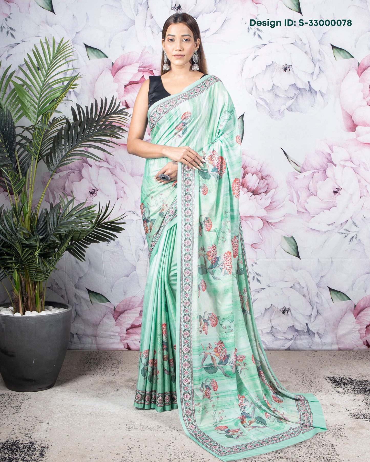 Silky Crepe Elegance Saree Catalogue For Wholesale