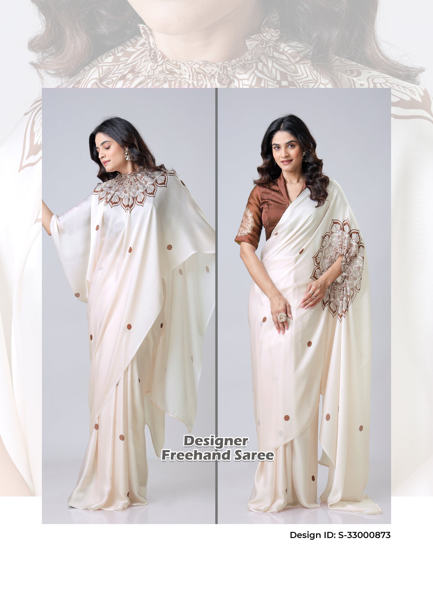 Viral Freehand Saree Catalogue Set Of 5 Saree