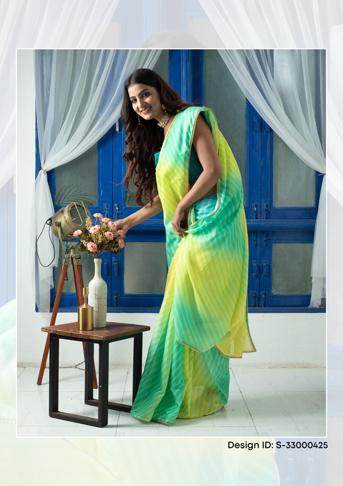 Premium Kota Doria Sarees Catalogue For Wholesale