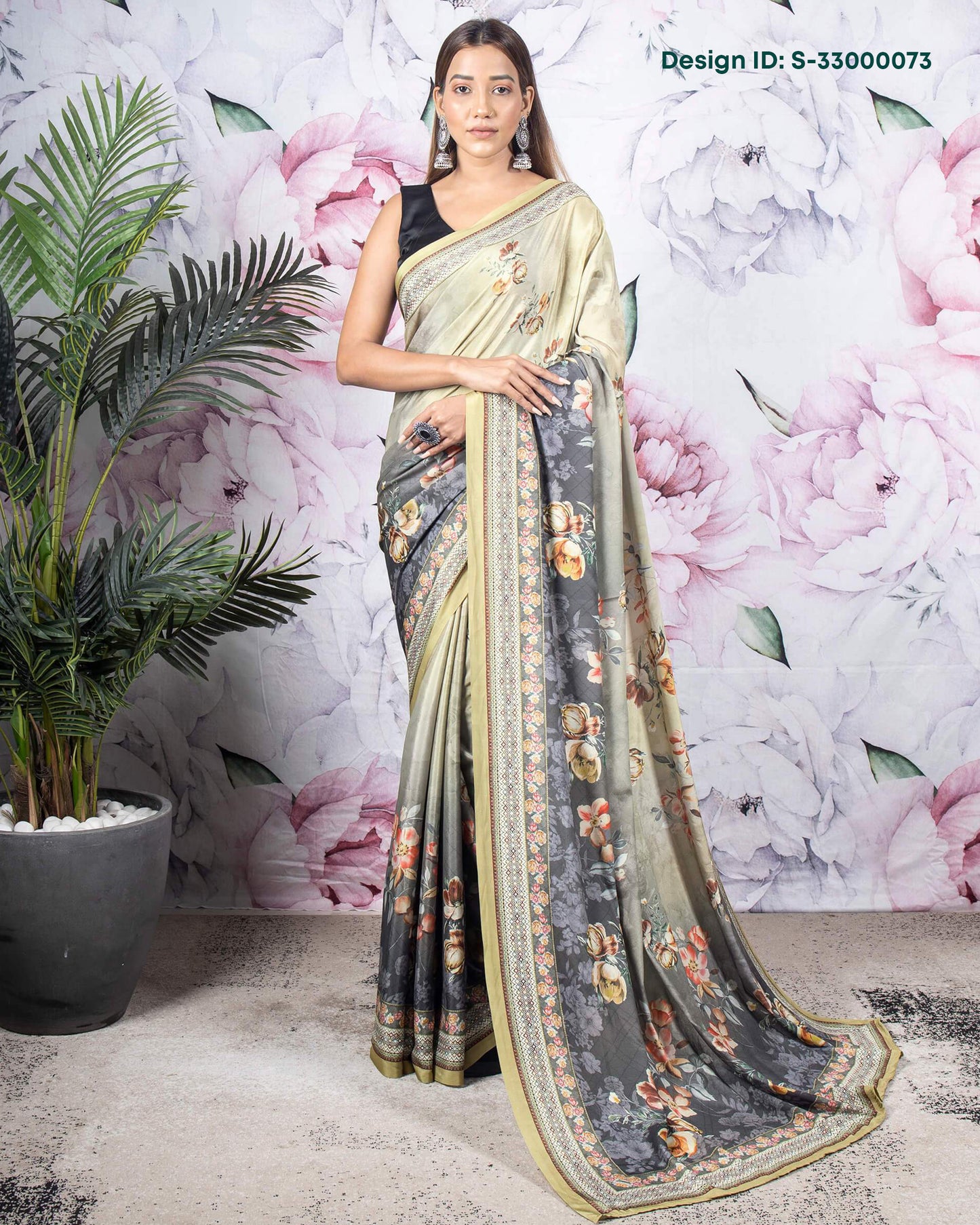 Silky Crepe Elegance Saree Catalogue For Wholesale
