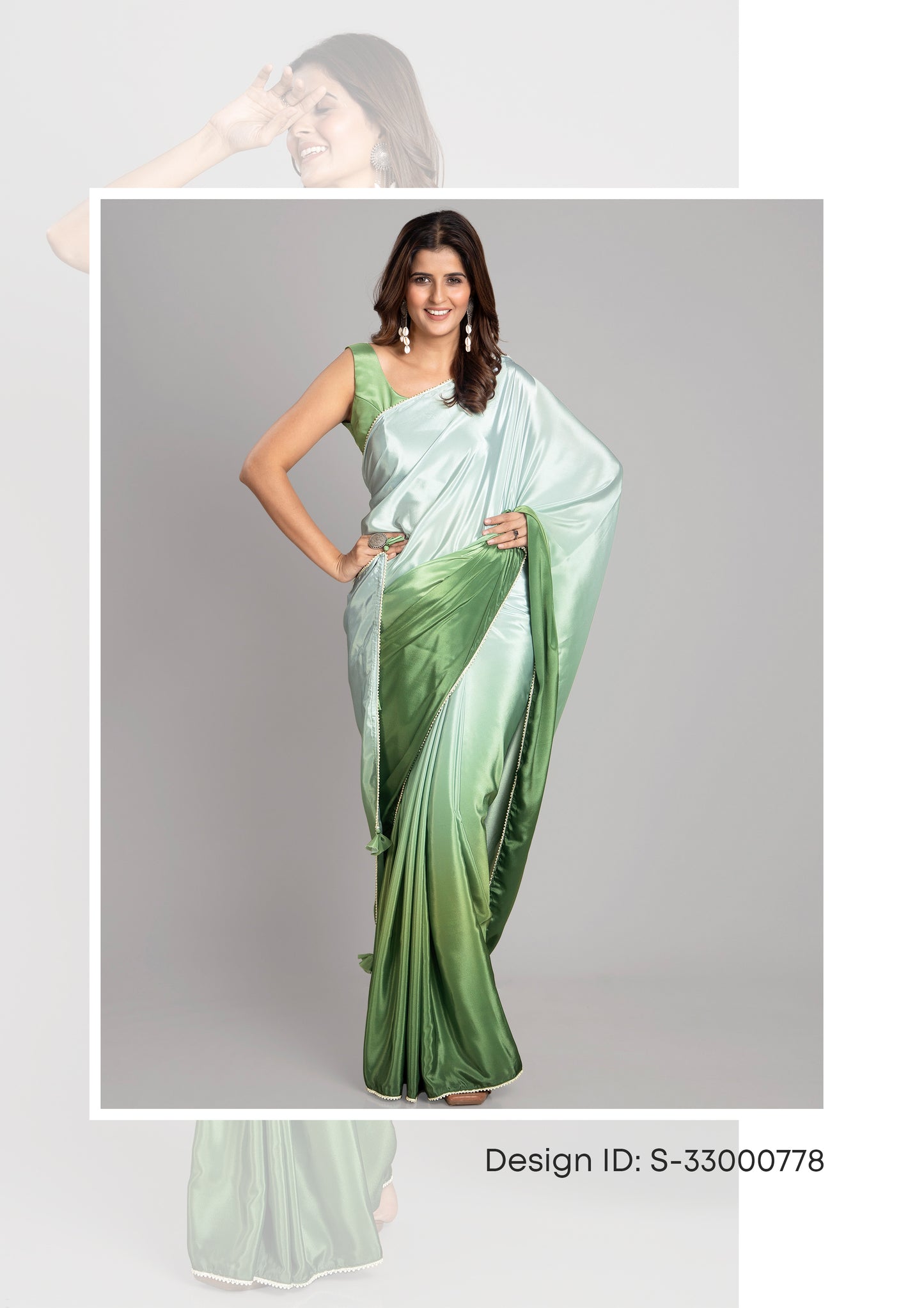 Soft Ombre Saree Catalogue For Wholesale Set of 5 Sarees