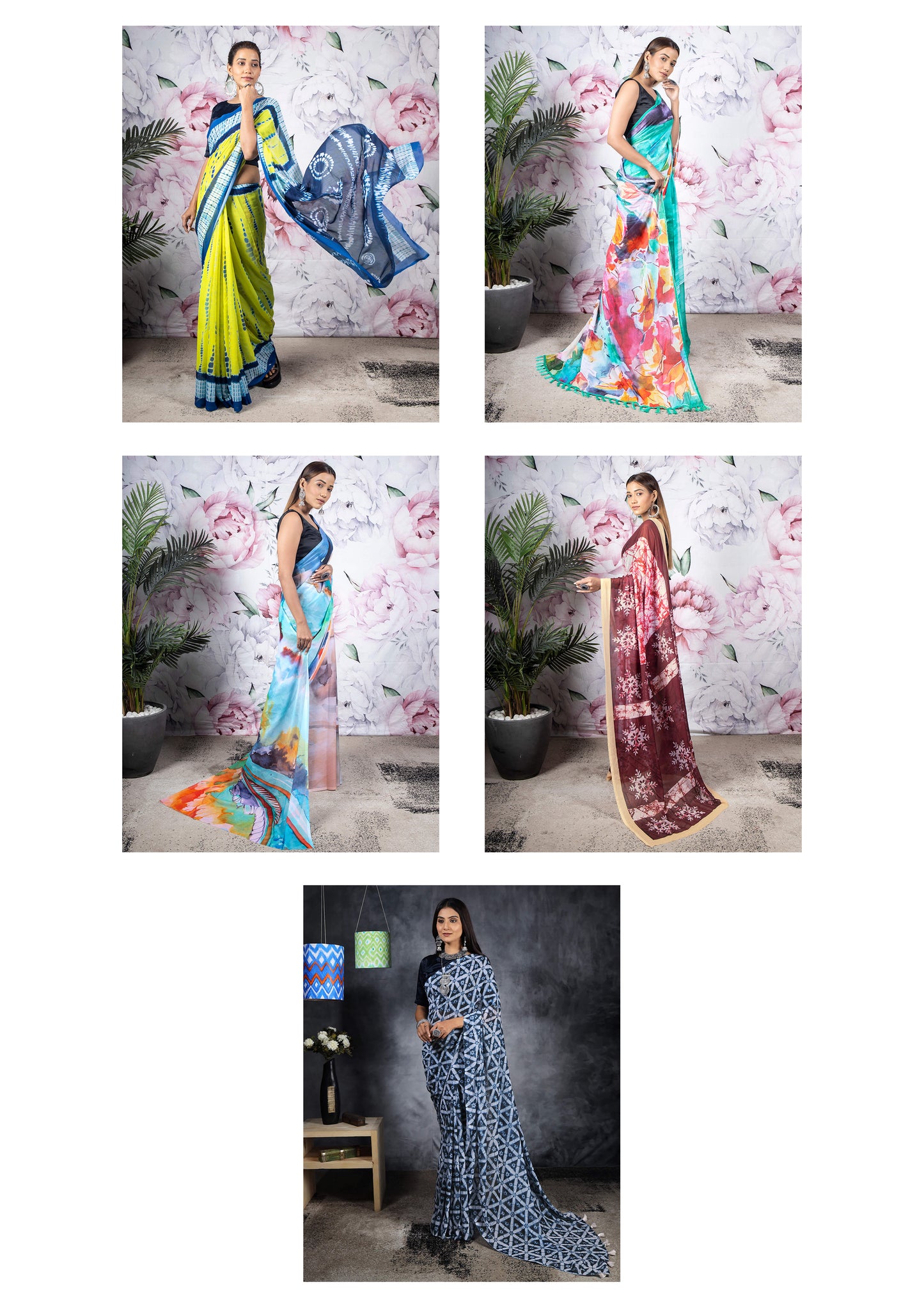 Feather-Soft Chiffon Saree Catalogue For Wholesale