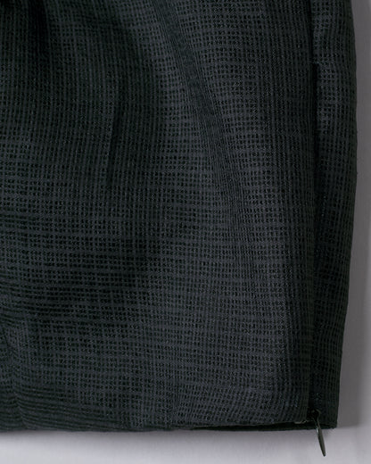 Plain Classic Black Halter Neck Kota Checks Blouse