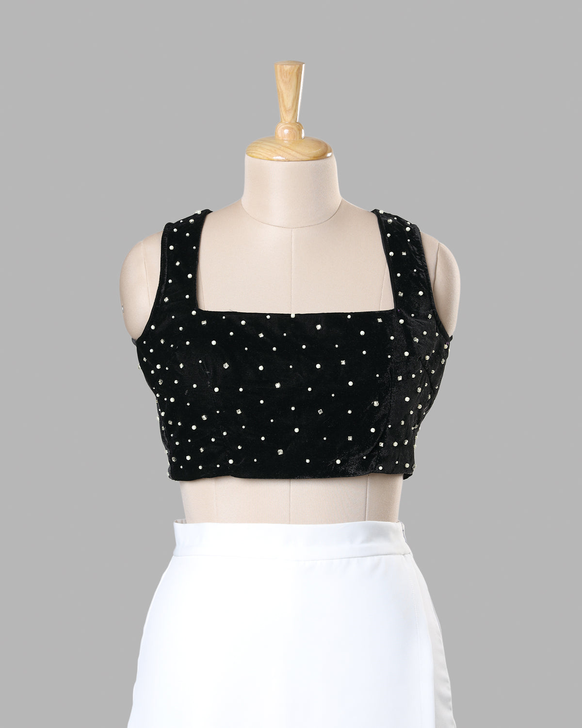 Premium Occasion Wear Hand Work Velvet Blouse