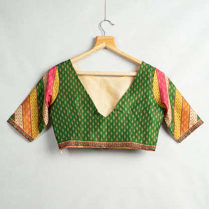 Madhuvanii Printed Silk Blouse