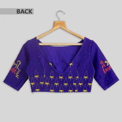 Trendy Quirky Embroidery Blouse