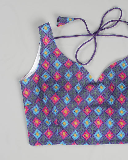 Exclusive Bandhanii Embroidery Blouse