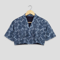 Traditional Indiigo Designer Blouse