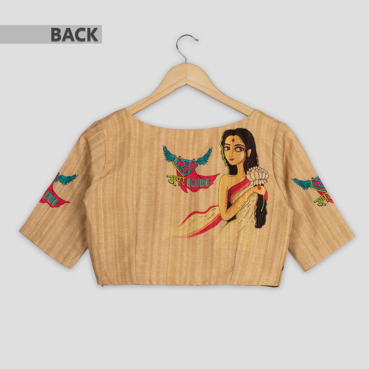 Super Kudi Designer Quirky Embroidery Blouse